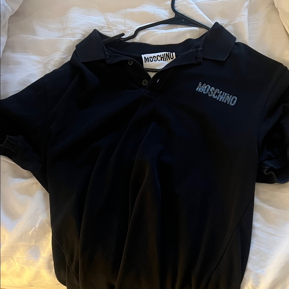 Moschino Midnight Black Polo